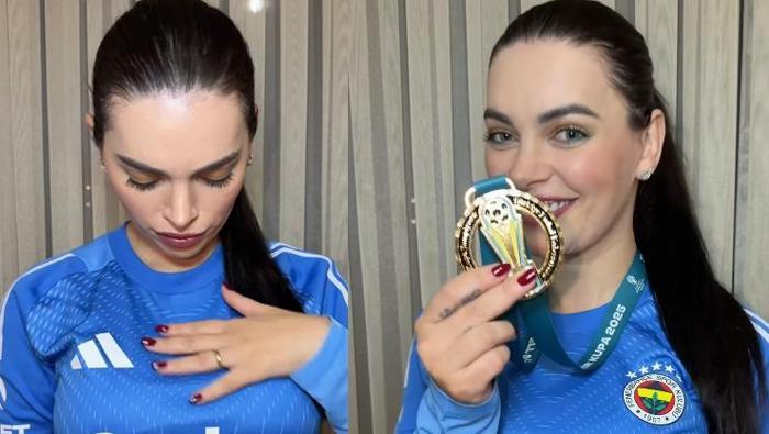 Fenerbahçeli Edersonun eşi Lais Moraesten Süper Kupada olay paylaşım