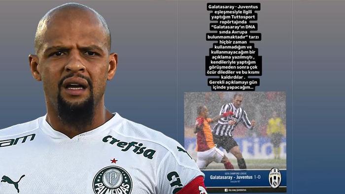 Felipe Melo, olaylı Juventus - Galatasaray röportajını yalanladı Kendileriyle görüştüm, özür dilediler...