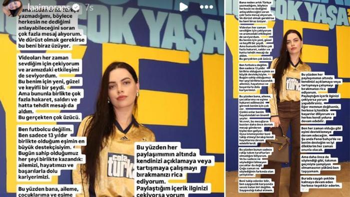 Edersonun eşi Lais Moraesten olay açıklama Fenerbahçenin geçmişte şampiyon olmamasının yükünü ben taşıyamam