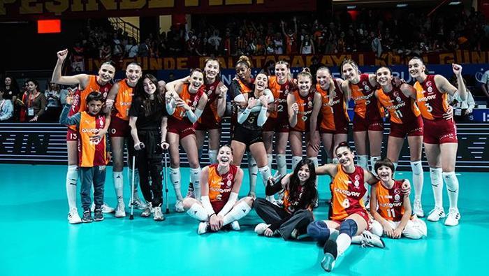 Galatasaray tarih yazdı 3 branşta Avrupa kupası kazanan tek Türk takımı