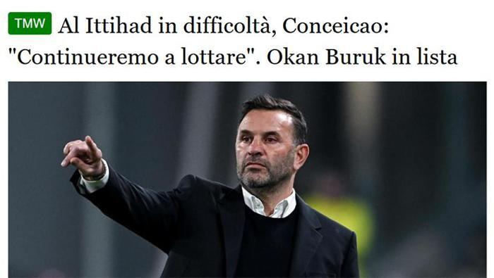 Galatasarayda Okan Buruk için bomba iddia Yeni rotası Suudi Arabistan mı, İtalya mı