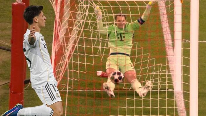 Arda Güler Münihte çıldırdı, Neueri kaleye soktu Futbol tarihine geçen gece...