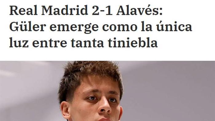 Ne yetenek ama İspanyada gündem yine Arda Güler Mbappe ve Real Madrid her şeyi ona borçlu