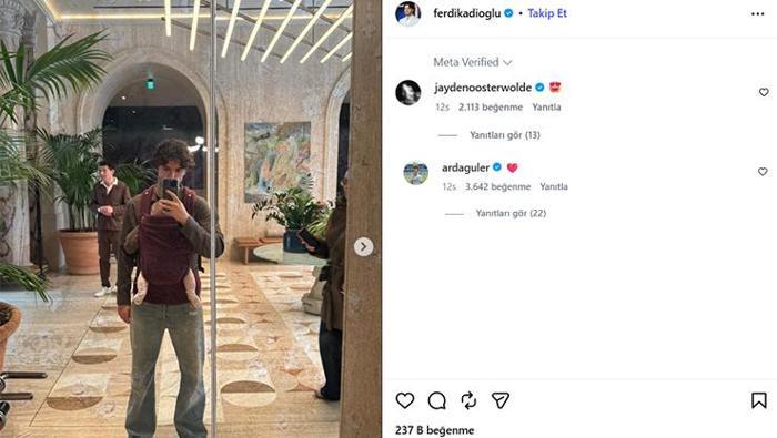 Ferdi Kadıoğlunun kızıyla paylaşımına Arda Güler ve Oosterwoldeden yorum gecikmedi