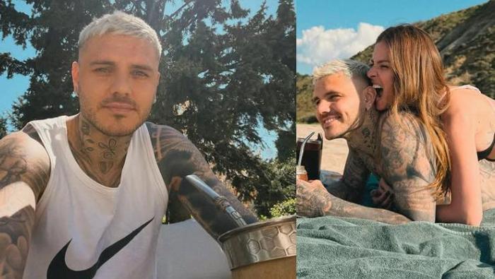 Icardi ve sevgilisi China Suarez sezonu Şilede açtı