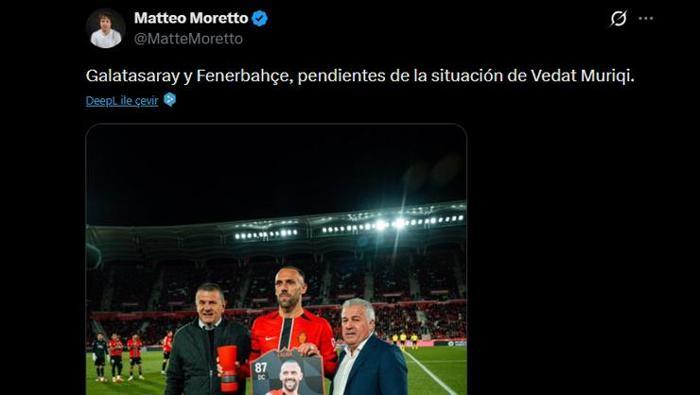 Tarih tekerrür ediyor Galatasaray ve Fenerbahçe Vedat Muriqi için yine karşı karşıya