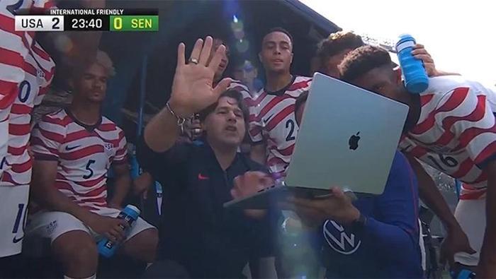 Dünya Kupasındaki rakibimiz ABDden olay yaratan görüntü Pochettino eleştirilerin hedefinde