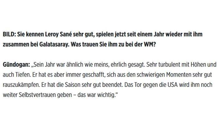 İlkay Gündoğandan olay Leroy Sane açıklaması Onunla ilgili sorun şu...