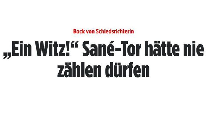 Saçmalık Sanénin golü asla sayılmamalıydı