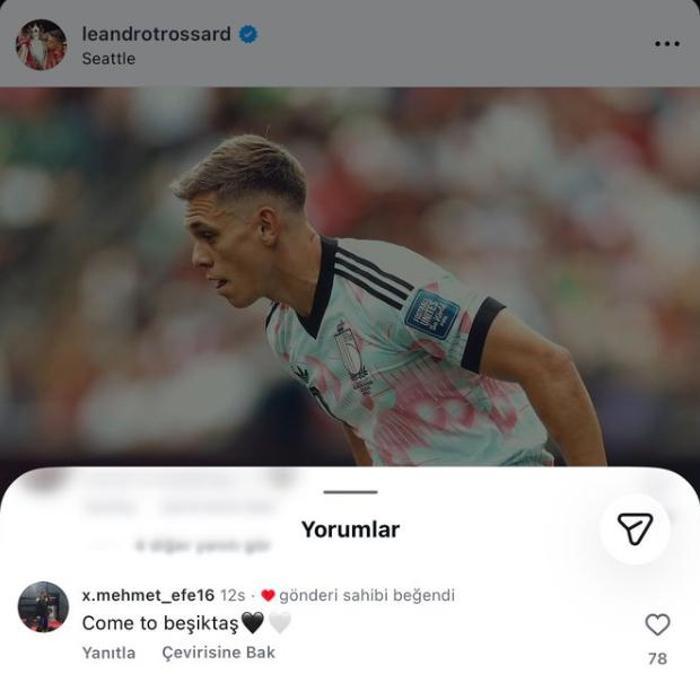 TROSSARDDAN SÜRPRİZ HAREKET