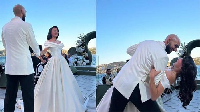 Ahmed Kutucu önce beklenen imzayı attı sonra yalıda kutlama yaptı Çok konuşulan düğün...