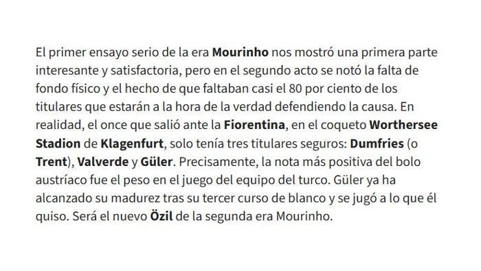 Mourinhonun yeni Mesut Özili Arda Güler İspanyol basını yere göğe sığdıramadı