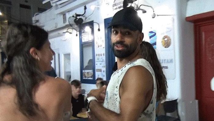 Mohamed Salah, Mikonosu salladı Trabzonspor öncesi tatilin keyfini çıkardı