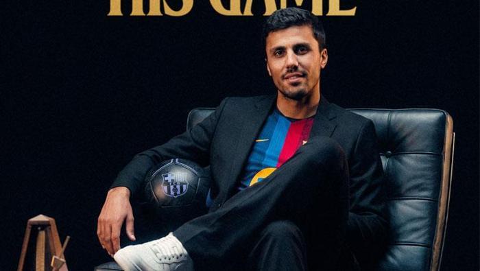 Rodri ---> Barcelona