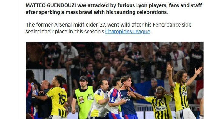 İngiliz basını: Guendouzi olayı gündemde