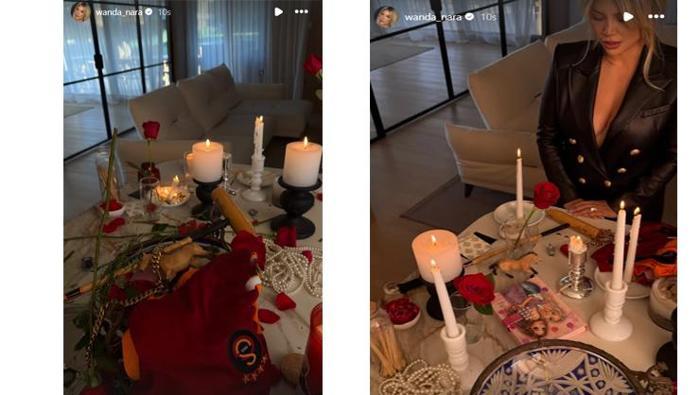 Wanda Naradan bir garip Galatasaray paylaşımı Kafaları karıştırdı