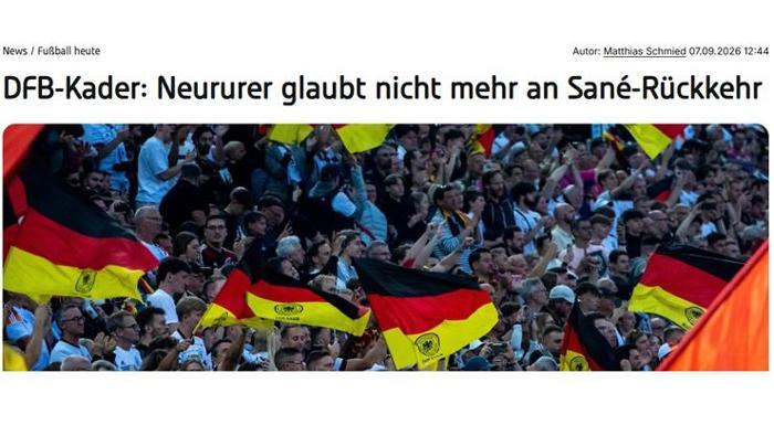 Leroy Sane için olay sözler Onun devri artık bitti