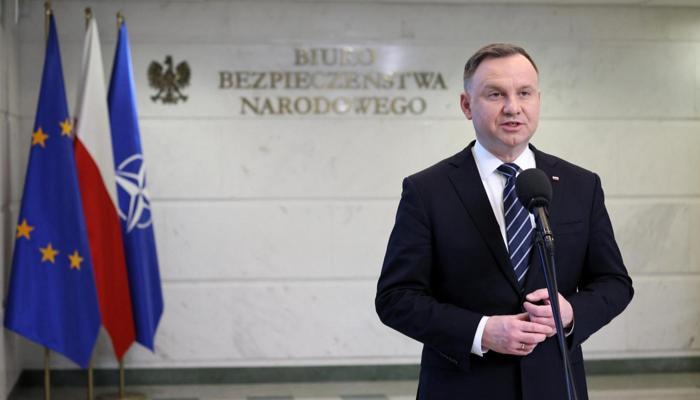 Polonya Devlet Başkanı Andrzej Duda'dan millî takımın Rusya kararına destek