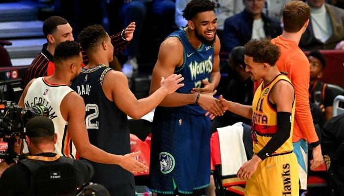 All-Star'da üç sayı yarışmasına Karl-Anthony Towns damga vurdu