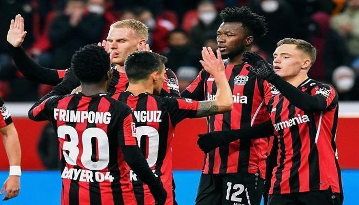 Bayer Leverkusen'in 4 gol serisi