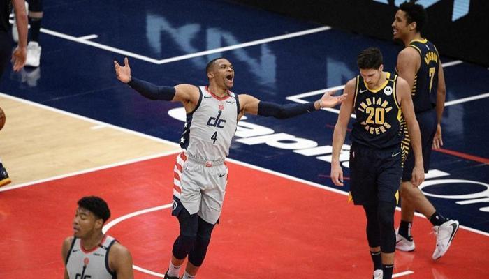 NBA'de Indiana'yı mağlup eden Washington, Play-Off biletini kaptı