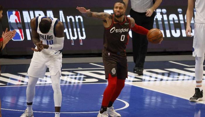 Portland, Doncic'in yıldızlaştığı Dallas'ı deplasmanda geçti