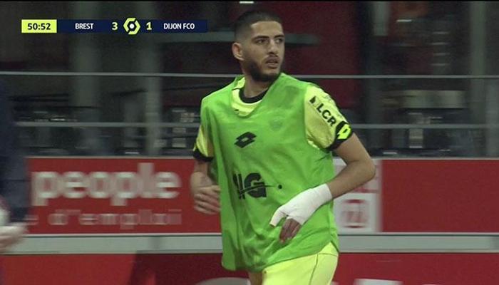 Yassine Benzia 4 parmakla aylar sonra sahada!