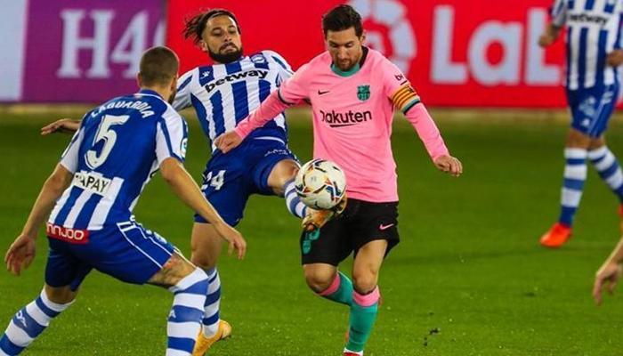 Barcelona, Alaves deplasmanında takıldı! Fark 8 puan...