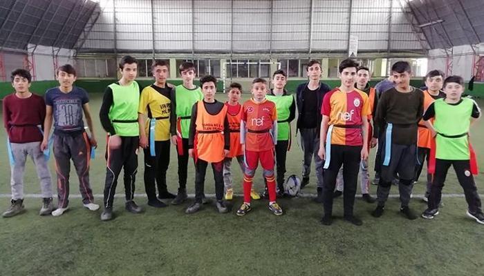 Van'da yeni bir spor dalı Rugby