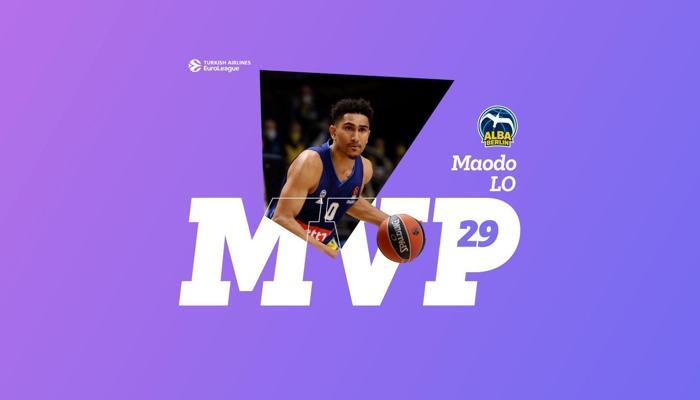 EuroLeague'de 29. haftanın MVP'si Maodo Lo