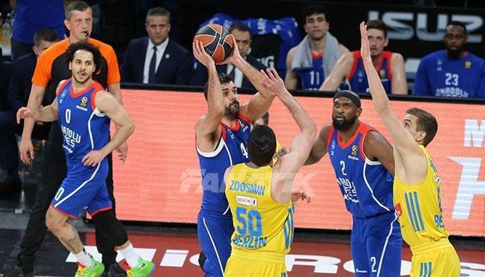 (ÖZET) Anadolu Efes - Alba Berlin maç sonucu: 87-77
