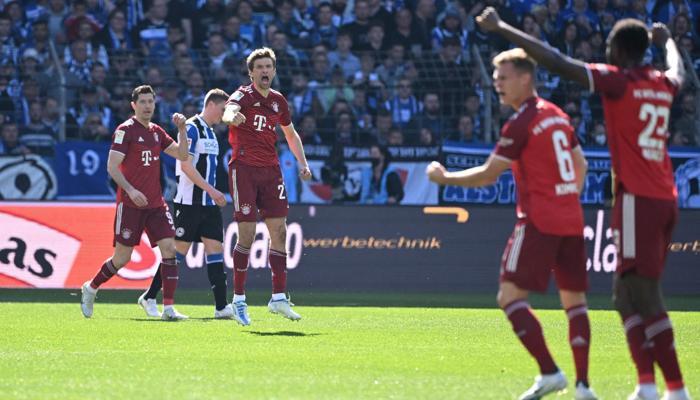 (ÖZET) Arminia Bielefeld - Bayern Münih maç sonucu: 0-3