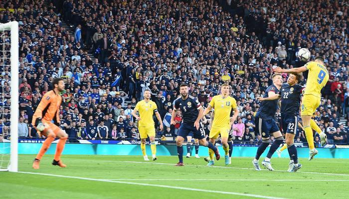 Erteleme maçında Ukrayna kazandı, Galler'in rakibi oldu