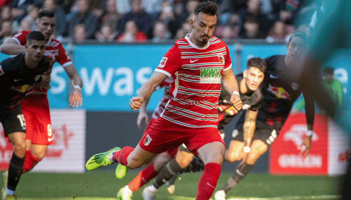 Augsburg'da Mergim Berisha coştu, Leipzig geri döndü!