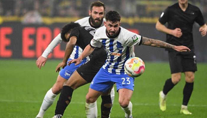 B.Dortmund-H.Berlin maçı durduruldu!