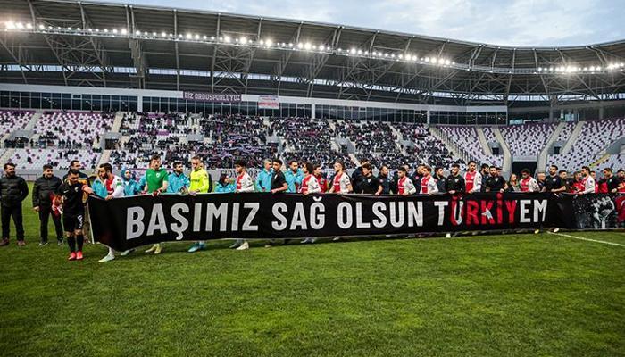 Orduspor 1967 ile Samsunspor, depremzedeler için karşılaştı