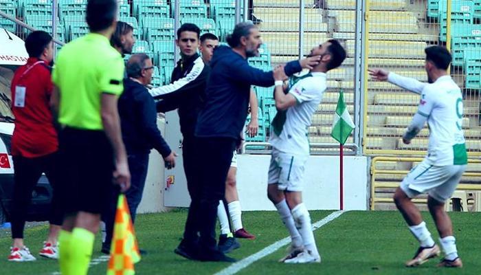 Ahmet Yıldırım'dan Bursasporlu Hasan Ayaroğlu'na olay hareket!