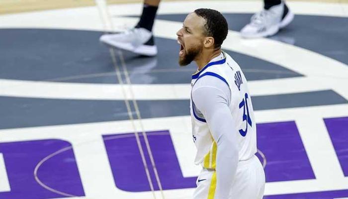 Curry'nin şovu hayran bıraktı! Play-off yarı finaline yükseldi