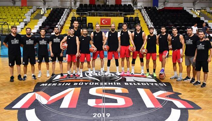 Mersin BŞB Erkek Basketbol Takımı'nda hedef Süper Lig!