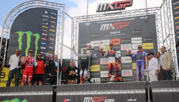MXGP'de Türkiye yarışını Tim Gajser kazandı