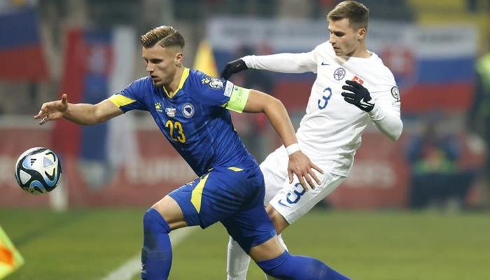 Samsunsporlu Satka attı, Slovakya kazandı!