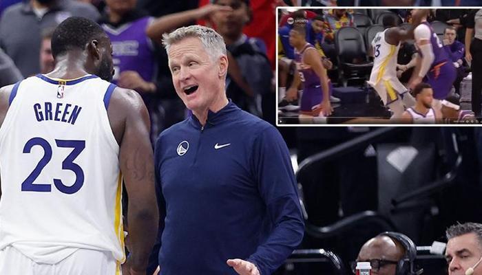 Draymond Green'den skandal hareket!