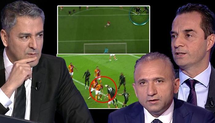 Trio'da Galatasaray - Pendikspor maçının tartışmalı pozisyonları değerlendirildi: Penaltı beklenen anlar, faul şüphesi olan gol, tekrar edilen penaltı vuruşu...