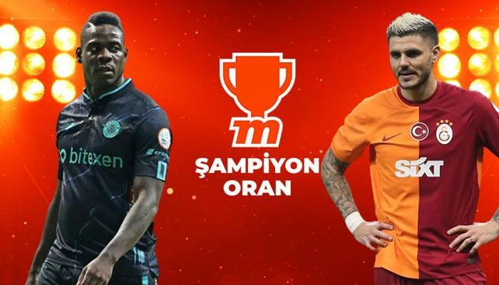Adana Demirspor - Galatasaray maçı canlı bahis heyecanı Misli'de