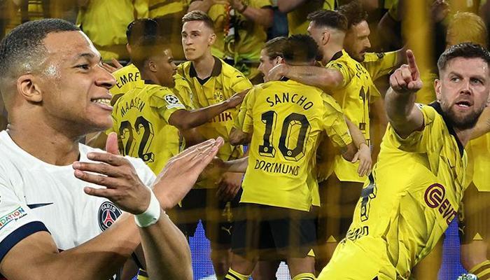 ALMANLAR AVANTAJI KAPTI! (ÖZET) Borussia Dortmund - Paris Saint-Germain maç sonucu: 1-0