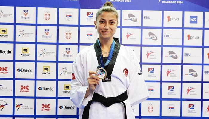 Avrupa Tekvando Şampiyonası’nda 3. altın Gamze Gürdal'dan