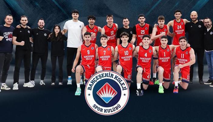 U18 Türkiye Şampiyonası'nda üst üste 2. kez şampiyon Bahçeşehir Koleji