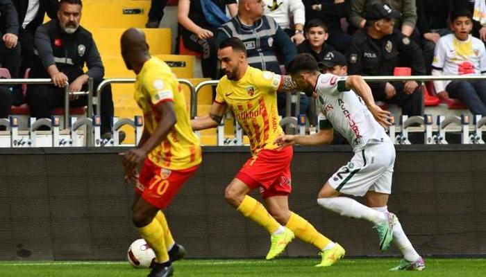 Kayseri'de her şey var, kazanan yok! Kayserispor - Konyaspor maç sonucu: 2-2
