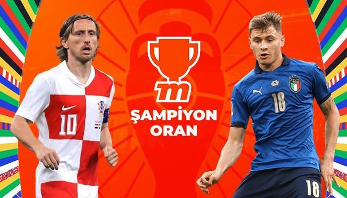 Hırvatistan - İtalya maçı Şampiyon Oran seçenekleri ile Misli'de