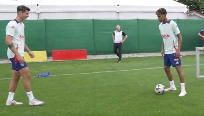 Alvaro Morata ve Lamine Yamal kozlarını paylaştı!